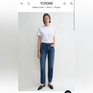 Toteme Twisted Seam Jeans
